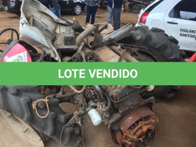 LOTE 009 - TRATOR MASSEY FERGUSSON (DESMONTADO)