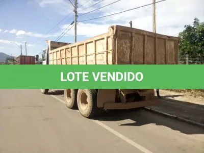 LOTE 004 - CAMINHÃO BASCULANTE FORD, CARGO 2218, ANO E MODELO 1990