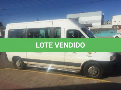LOTE 006 - FIAT DUCATO, MC TCA, ANO E MODELO 2012
