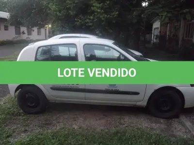 LOTE 018 - VEICULO RENAULT CLIO CAM, ANO 2010 MODELO 2011