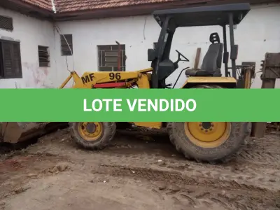 LOTE 020 - RETROESCAVADEIRA MASSEY FERGUSON, MF 96, ANO 2008