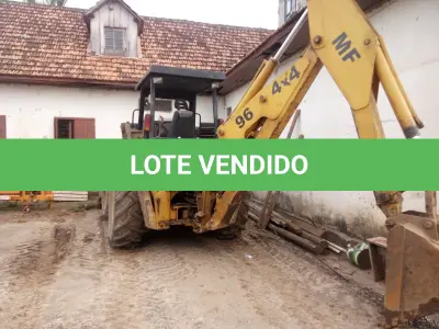 LOTE 020 - RETROESCAVADEIRA MASSEY FERGUSON, MF 96, ANO 2008
