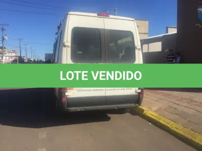 LOTE 006 - FIAT DUCATO, MC TCA, ANO E MODELO 2012