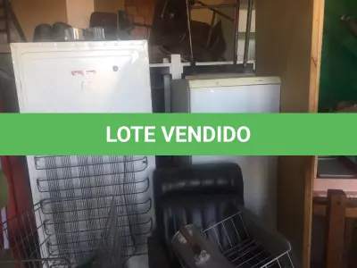 LOTE 010 - SUCATA DE GELADEIRA, FOGÃO E TV