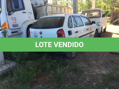 LOTE 005 - GOL 1.0, ANO 2007, BRANCO, GASOLINA
