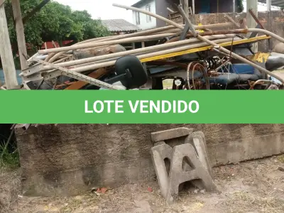 LOTE 002 - SUCATA – ÔNIBUS SINISTRADO E FERRO