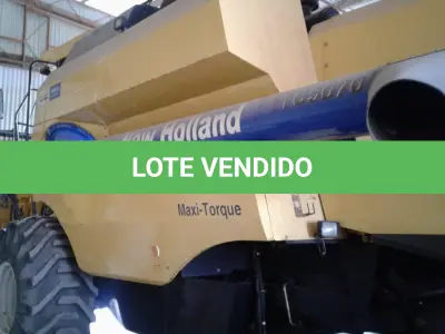 LOTE 004 - COLHEITADEIRA, NEW HOLLAND, MOD TC 5070, ANO 2013