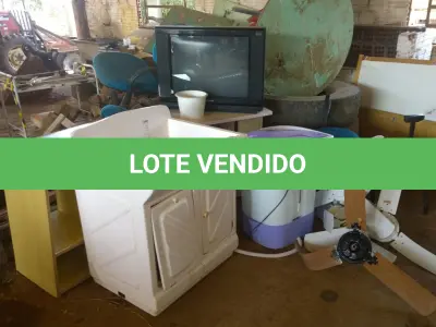 LOTE 007 - SUCATA DE MATERIAIS DIVERSOS