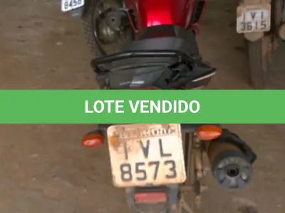 LOTE 008 - MOTOCICLETA YAMAHA/YS150 FAZER ED, ano e modelo 2014, 12CV  149CC