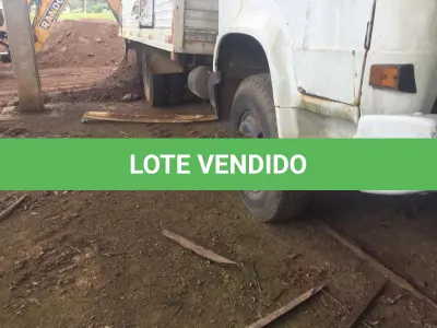 LOTE 001 - CAMINHÃO VW, 7.90 S, placas IIW-6H14, diesel, ano e modelo 1989, cor branca