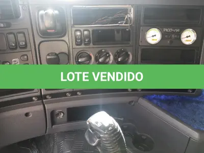 LOTE 007 - CAMINHÃO SCANIA, PLACAS IQW-1879, ANO 2010