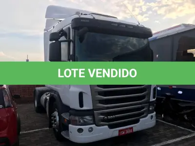 LOTE 002 - Caminhão Scania P360, 4x2, Ano 2012, Placas ISW 3666