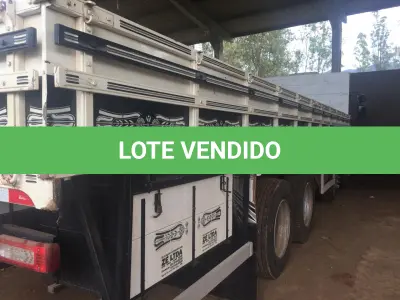 LOTE 002 - CARROCERIA MADEIRA PARA CAMINHÃO GRADE ALTA GRANELEIRA, carga seca.