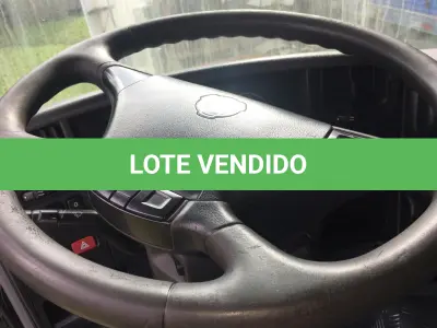 LOTE 007 - CAMINHÃO SCANIA, PLACAS IQW-1879, ANO 2010