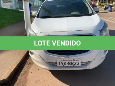 LOTE 005 - VEÍCULO CHEVROLET/SPIN, 1.8L AT LTZ, ano e modelo 2014, 7P 108CV.