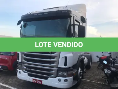LOTE 002 - Caminhão Scania P360, 4x2, Ano 2012, Placas ISW 3666