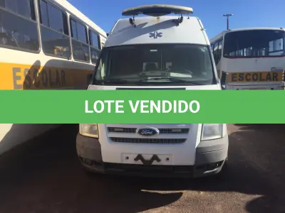 LOTE 003 - FURGÃO FORD TRANSIT, diesel, ano e modelo 2013