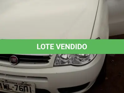 LOTE 010 - FIAT/PALIO FIRE, ANO/MODELO 2015, PLACAS IWL 7601