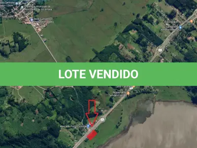 LOTE 001 - ÁREA DE TERRA, APROXIMADAMENTE 4.754,52M², ÀS MARGENS DA BR 101, KM 12, NO ACESSO À DOM PEDRO DE ALCÂNTARA/RS