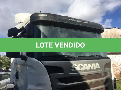 LOTE 007 - CAMINHÃO SCANIA, PLACAS IQW-1879, ANO 2010