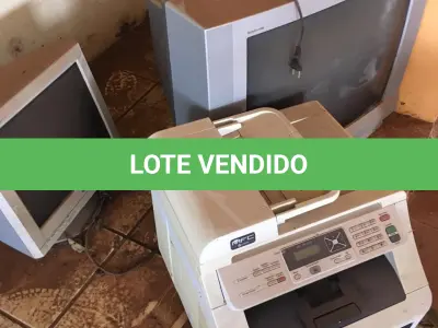 LOTE 010 - SUCATA DE PRODUTOS ELETRÔNICOS