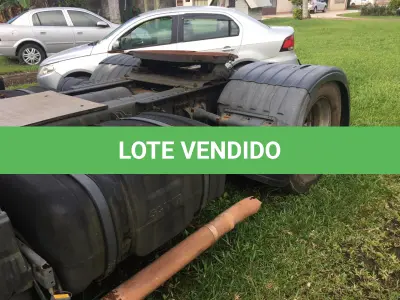 LOTE 007 - CAMINHÃO SCANIA, PLACAS IQW-1879, ANO 2010