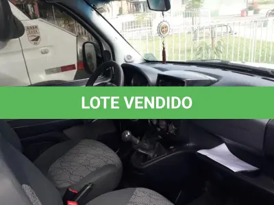 LOTE 003 - VEÍCULO FIAT/DOBLO, ATTRACTIV 1.4, placas IVR-2111, flex, ano e modelo 2014, cor branca