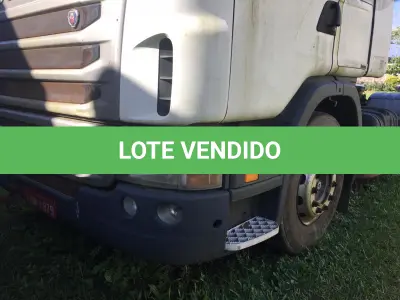 LOTE 007 - CAMINHÃO SCANIA, PLACAS IQW-1879, ANO 2010
