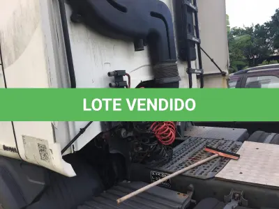 LOTE 007 - CAMINHÃO SCANIA, PLACAS IQW-1879, ANO 2010