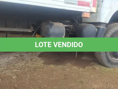 LOTE 001 - CAMINHÃO VW, 7.90 S, placas IIW-6H14, diesel, ano e modelo 1989, cor branca