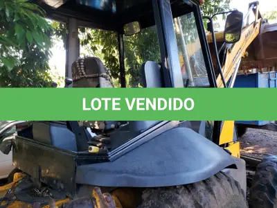 LOTE 008 - RETROESCAVADEIRA JCB, 3C PLUS 4X4, ANO 2012
