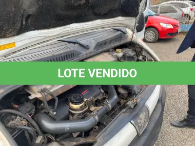 LOTE 001 - CAMINHONETE AMBULÂNCIA PEUGEOT BOXER RONTAN, ano 2012, modelo 2013, cor branca