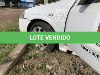 LOTE 001 - GM/ASTRA SEDAN ADVANTAGE , placas IQT-9082, flex, ano e modelo 2010, cor branca