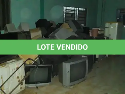 LOTE 011 - SUCATAS DE ELETRÔNICOS E PNEUS