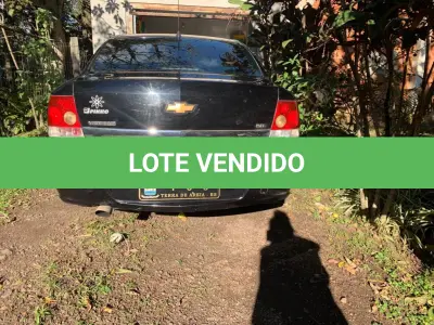 LOTE 009 - VEÍCULO GM VECTRA SEDAN ELEGANCE placa IQG 0326, Flex, ano 2009 modelo 2010, cor preta