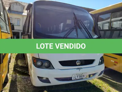 LOTE 002 - ÔNIBUS VW MASCA GRANMINI, W120, ano 2003 e modelo 2004, cor branca