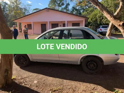 LOTE 007 - VEÍCULO GM CORSA CLASSIC LIFE placa EGD 0283, Flex, ano e modelo 2009, cor prata