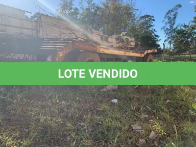 LOTE 003 - REBOQUE CARROÇÃO PARA MÁQUINAS