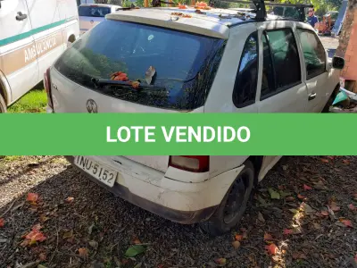 LOTE 002 - VEÍCULO VOLKSWAGEN GOL, PLUS 1.0 MI, ANO 2007