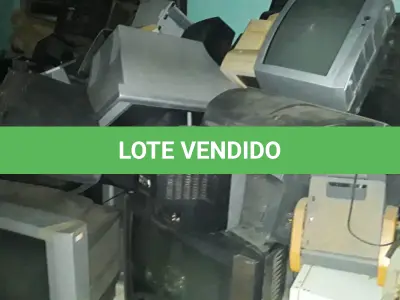 LOTE 011 - SUCATAS DE ELETRÔNICOS E PNEUS