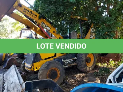 LOTE 008 - RETROESCAVADEIRA JCB, 3C PLUS 4X4, ANO 2012