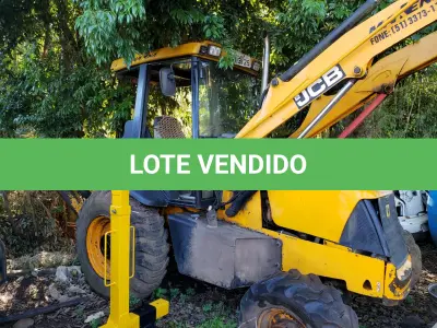 LOTE 008 - RETROESCAVADEIRA JCB, 3C PLUS 4X4, ANO 2012
