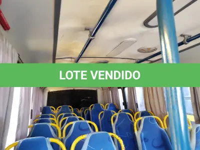 LOTE 002 - ÔNIBUS VW MASCA GRANMINI, W120, ano 2003 e modelo 2004, cor branca