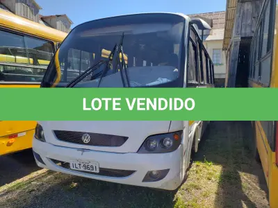 LOTE 002 - ÔNIBUS VW MASCA GRANMINI, W120, ano 2003 e modelo 2004, cor branca
