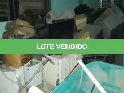 LOTE 011 - SUCATAS DE ELETRÔNICOS E PNEUS