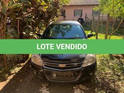 LOTE 009 - VEÍCULO GM VECTRA SEDAN ELEGANCE placa IQG 0326, Flex, ano 2009 modelo 2010, cor preta