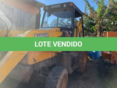 LOTE 004 - RETROESCAVADEIRA RANDON ANO 2013