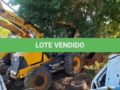 LOTE 008 - RETROESCAVADEIRA JCB, 3C PLUS 4X4, ANO 2012