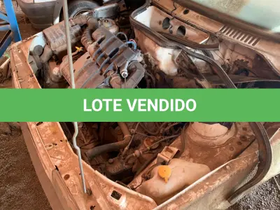 LOTE 006 - FIAT/UNO MILLE WAY ECONO, placas IQB-4489, flex, ano 2009 e modelo 2010, cor branca