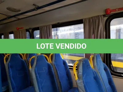 LOTE 002 - ÔNIBUS VW MASCA GRANMINI, W120, ano 2003 e modelo 2004, cor branca